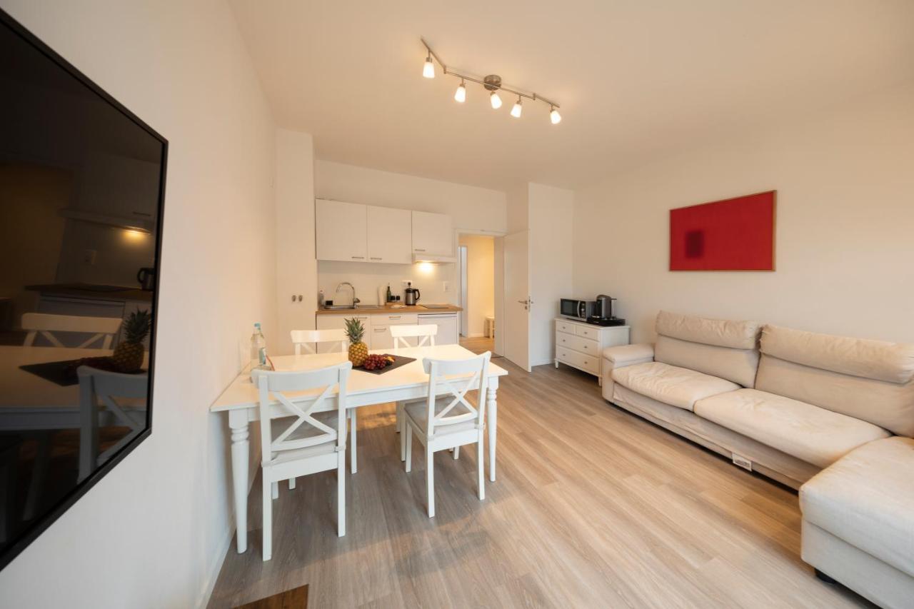 Jaybnb - Apartment Direkt Am Hafen Mit Terrasse Und Uhd Tv Dortmund Exterior photo